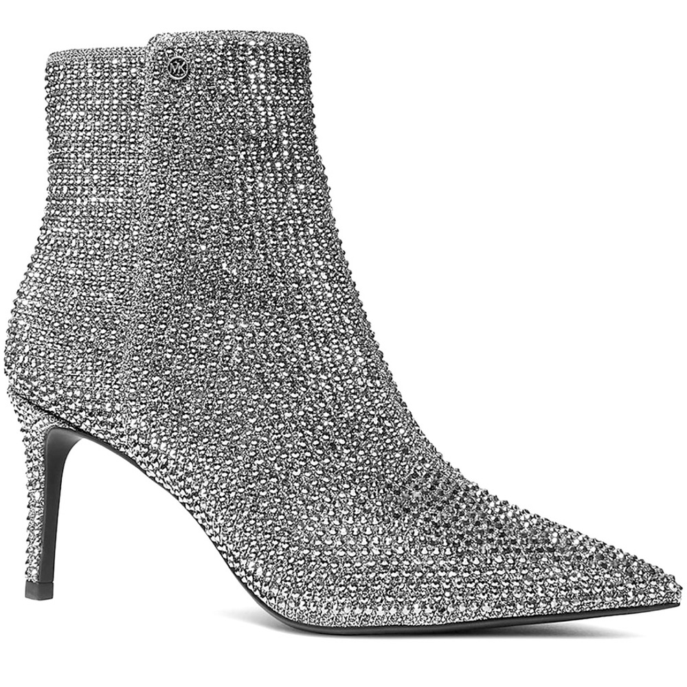 Michael Michael Kors Alina Flex Pointed Toe Stiletto Heel Ankle Boots. NWOT. 8M.